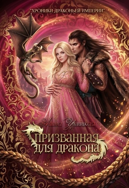 Обложка книги «Призванная для Дракона» — Алина Углицкая, ISBN 9785524054791