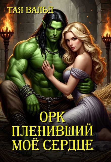 Обложка книги «Орк, пленивший моё сердце» — Тая Вальд, ISBN 9785524061775