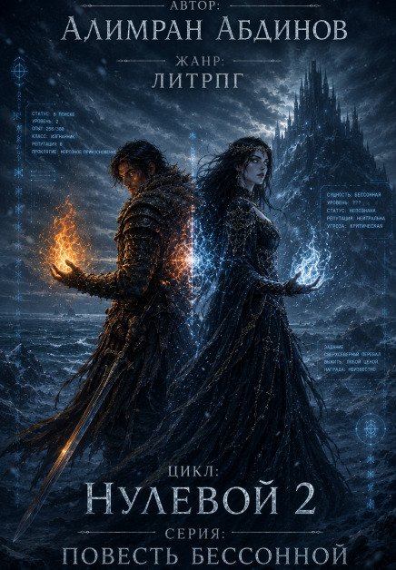 Обложка книги «Нулевой 2: Повесть Бессонной» — Алимран Абдинов, ISBN 9785524020932
