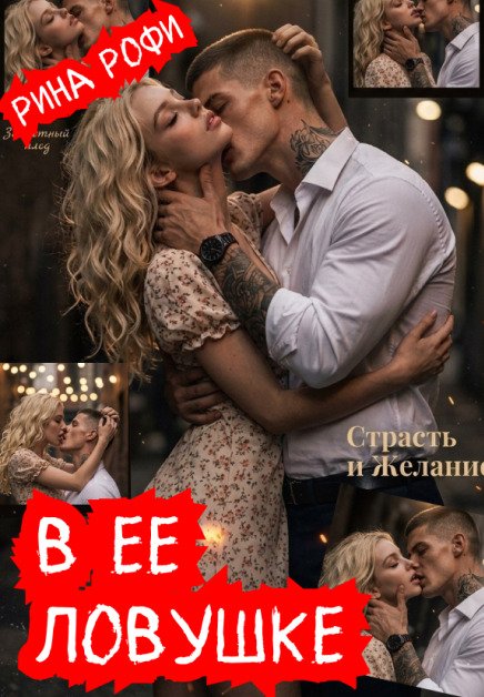 Обложка книги «В ее ловушке» — Рина Рофи, ISBN 9785524052674
