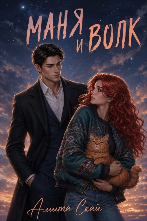 Обложка книги «Маня и Волк» — Амита Скай, ISBN 9785524039347