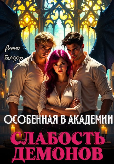 Особенная в академии. Слабость демонов Обложка книги «Особенная в академии. Слабость демонов» — Алена Бондар, ISBN 9785524018830
