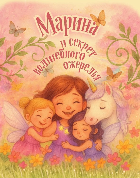 Обложка книги «Марина и секрет волшебного ожерелья. Именная книга для девочек с заданиями» — Нет автора, ISBN 9785042281228