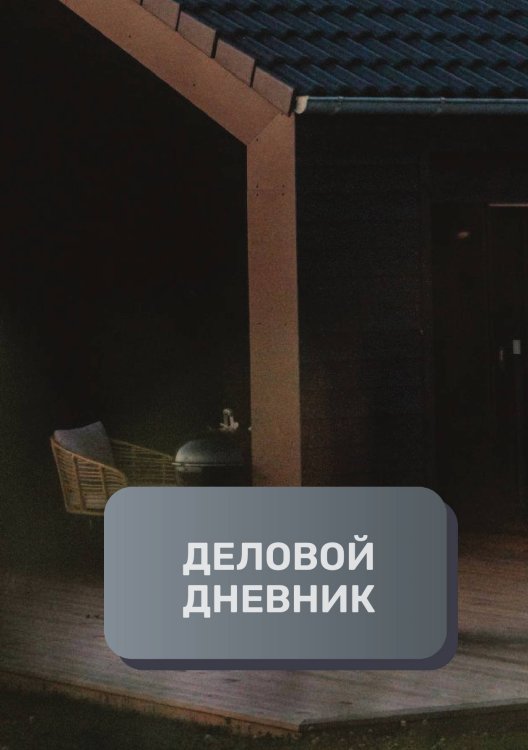 Обложка книги «Деловой дневник» — автора нет, ISBN 9785521893720