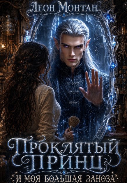 Обложка книги «Проклятый принц и моя большая заноза» — Леон Монтан, ISBN 9785524028846