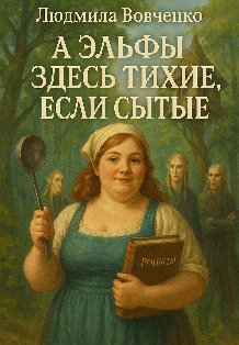А эльфы здесь тихие, если сытые. Обложка книги «А эльфы здесь тихие, если сытые.» — Людмила Вовченко, ISBN 9785524035714