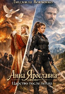 Обложка книги «Анна Ярославна. Царство после пепла.» — Людмила Вовченко, ISBN 9785524035790