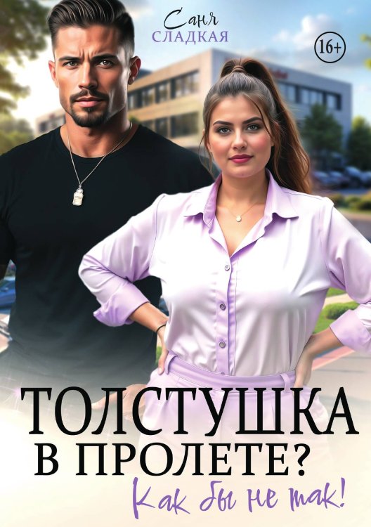 Обложка книги «Толстушка в пролете? Как бы не так!» — Саня Сладкая, ISBN 9785521940943