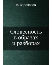 Словесность в образах и разборах