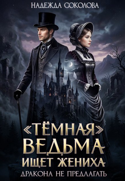 Обложка книги «"Темная" ведьма ищет жениха. Дракона не предлагать» — Надежда Соколова, ISBN 9785524040695