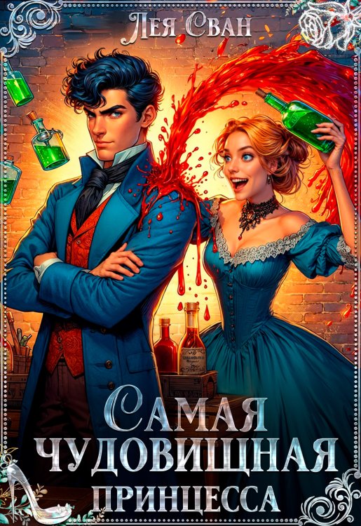 Обложка книги «Самая чудовищная принцесса» — Лея Сван, ISBN 9785524012098