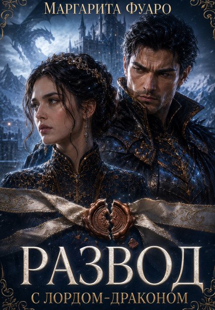 Обложка книги «Развод с Лордом-Драконом» — Маргарита Фуаро, ISBN 9785524053978
