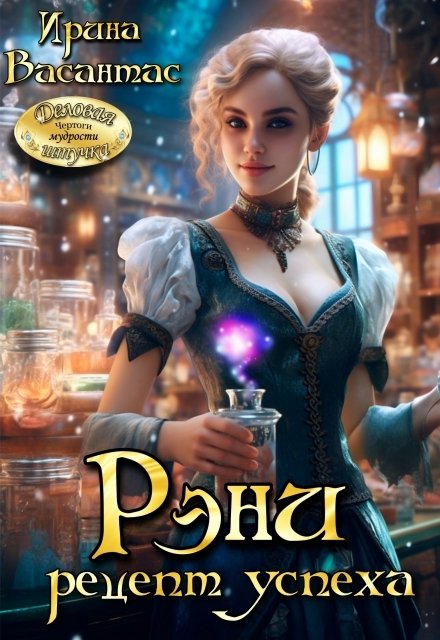 Обложка книги «Рэни. Рецепт успеха» — Ирина Васантас, ISBN 9785524039699