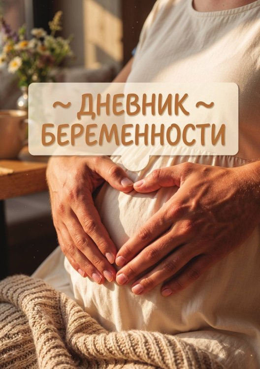 Обложка книги «Дневник беременности, подарок будущей маме, дизайн Метранпаж» — Нет автора, ISBN 9785521985432