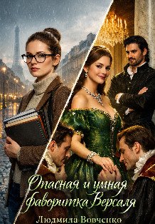 Обложка книги «Опасная и умная фаворитка Версаля.» — Людмила Вовченко, ISBN 9785524036353