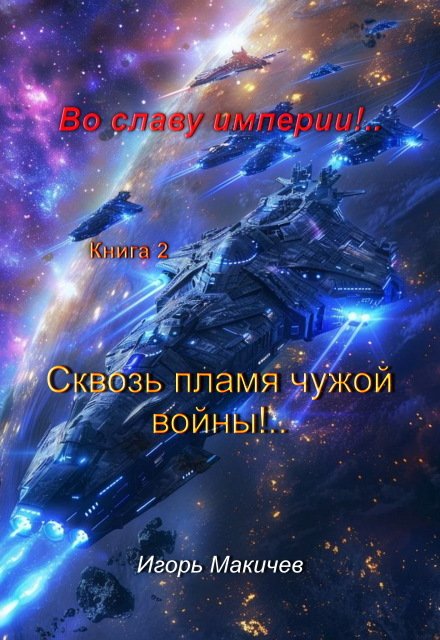 Обложка книги «Во Славу Империи!.. Книга вторая. Сквозь пламя чужой войны!» — Игорь Макичев, ISBN 9785524015914