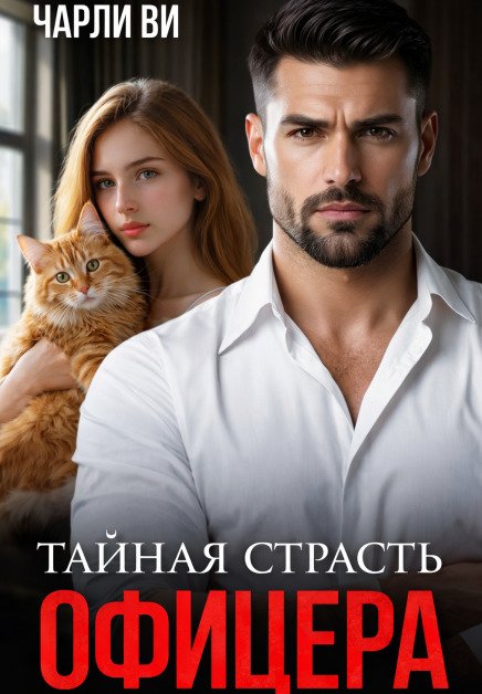 Обложка книги «Тайная страсть офицера» — Чарли Ви, ISBN 9785524015631
