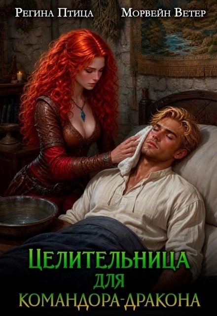 Обложка книги «Целительница для командора-дракона» — Морвейн Ветер; Регина Птица, ISBN 9785524057105