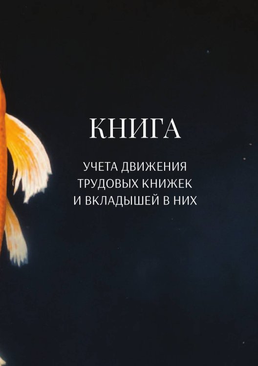 Обложка книги «Книга учета трудовых книжек и вкладыщей к ним» — автора нет, ISBN 9785521887057
