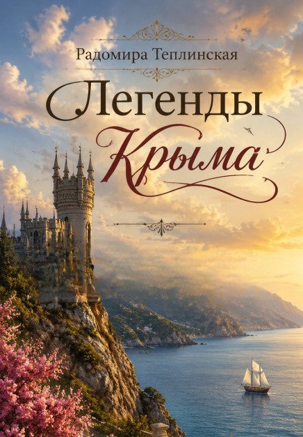 Обложка книги «Легенды Крыма» — Рада Теплинская, ISBN 9785524024862