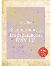 Вы восплачете и возрыдаете, BWV 103