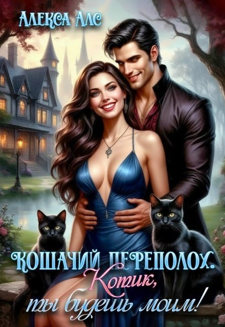 Обложка книги «Кошачий переполох. Котик, ты будешь моим!» — Алекса Алс, ISBN 9785524023971