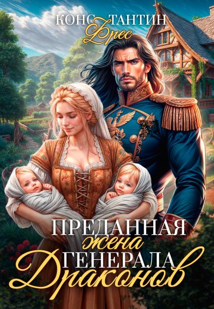 Обложка книги «Преданная жена генерала Драконов» — Константин Фрес, ISBN 9785524013507