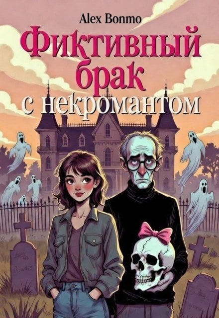 Обложка книги «Фиктивный брак с некромантом» — Alex Bonmo, ISBN 9785524052759
