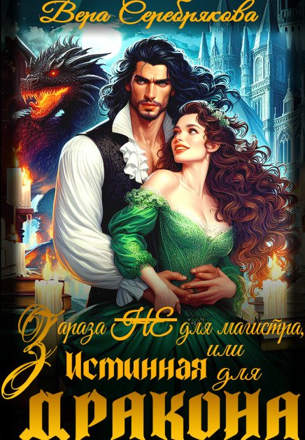 Обложка книги «Зараза (не) для магистра, или Истинная для дракона» — Вера Серебрякова, ISBN 9785524027726