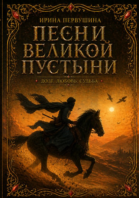 Обложка книги «Песни Великой пустыни» — Ирина Первушина, ISBN 9785524012739