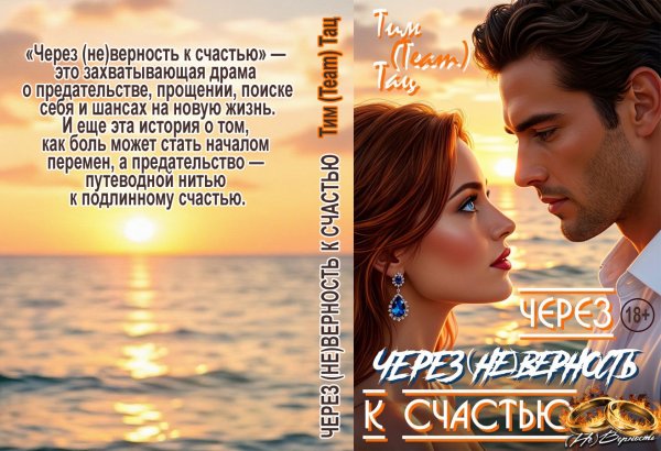 Обложка книги «Через ( не ) Верность к счастью» — Тим (Team) Тац, ISBN 9785524057990