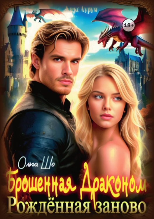 Брошенная Драконом. Рождённая заново Обложка книги «Брошенная Драконом. Рождённая заново» — Ольга Шо; Алекс Аурум, ISBN 9785521996674