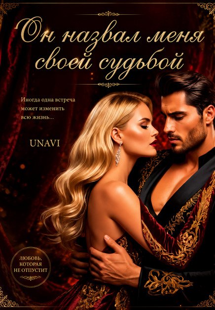 Обложка книги «Он назвал меня своей судьбой» — UNAVI, ISBN 9785524016904