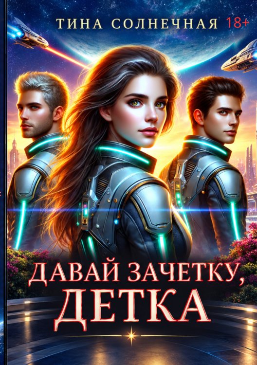 Обложка книги «Давай зачетку, детка!» — Тина Солнечная, ISBN 9785524059161