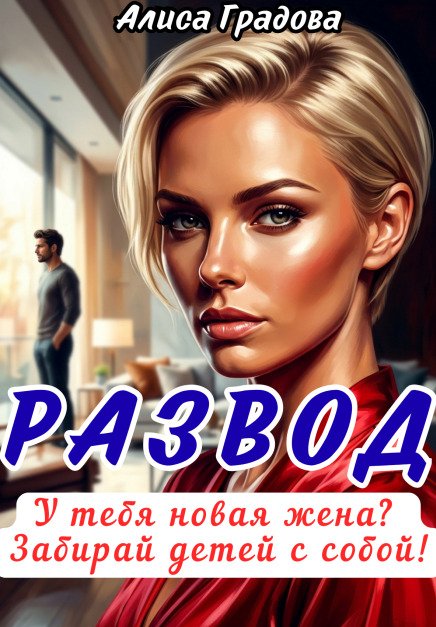Обложка книги «Развод. У тебя новая жена? Забирай детей с собой!» — Алиса Градова, ISBN 9785524055972