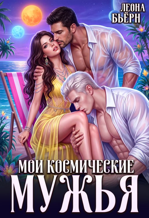 Обложка книги «Мои космические мужья» — Леона Бьёрн, ISBN 9785524058966