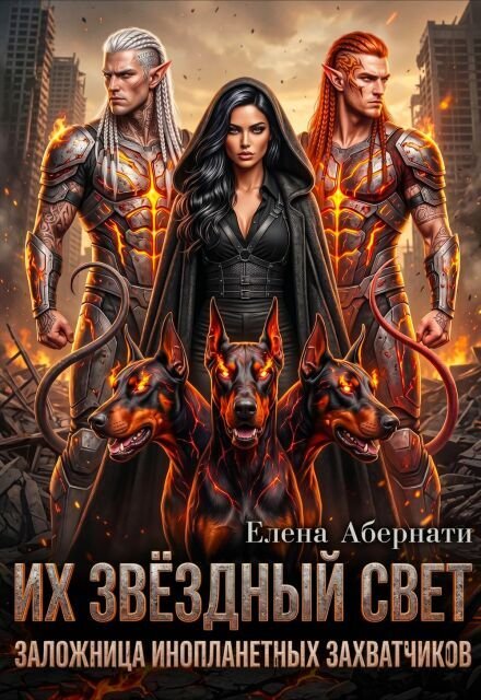 Их звездный свет. Заложница инопланетных захватчиков Обложка книги «Их звездный свет. Заложница инопланетных захватчиков» — Елена Абернати, ISBN 9785524042354