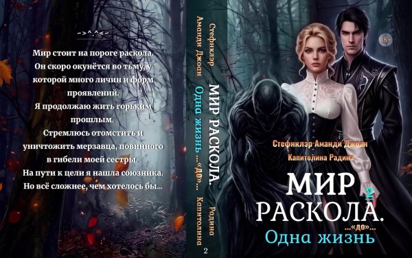 Обложка книги «Мир Раскола. Одна жизнь «до»… (книга вторая)» — Стефнклэр Аманди Джоан; Капитолина Радина, ISBN 9785524055903