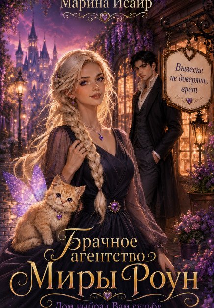 Обложка книги «Брачное агентство Миры Роун. Дом выбрал вам судьбу» — Марина Исайр, ISBN 9785524054586