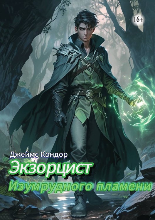 Обложка книги «Экзорцист изумрудного пламени» — Джеймс Кондор, ISBN 9785521898725