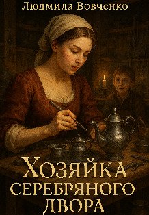 Обложка книги «Хозяйка серебряного двора.» — Людмила Вовченко, ISBN 9785524036582