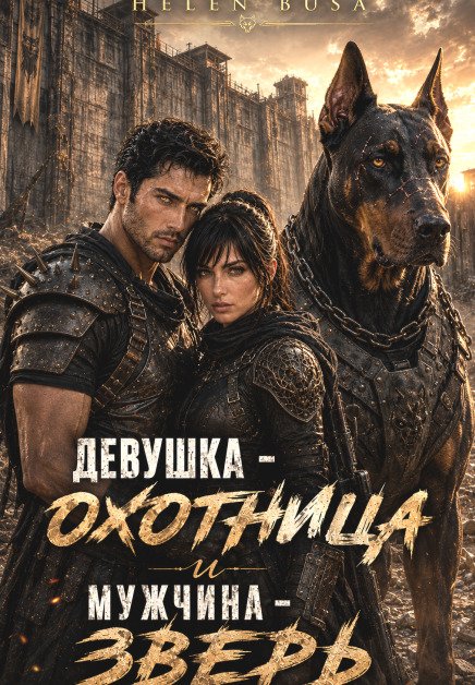 Обложка книги «Девушка – Охотница и Мужчина – Зверь» — Helen Busa, ISBN 9785524060785