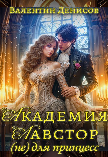 Обложка книги «Академия Лавстор (не) для принцесс» — Валентин Денисов, ISBN 9785524050618