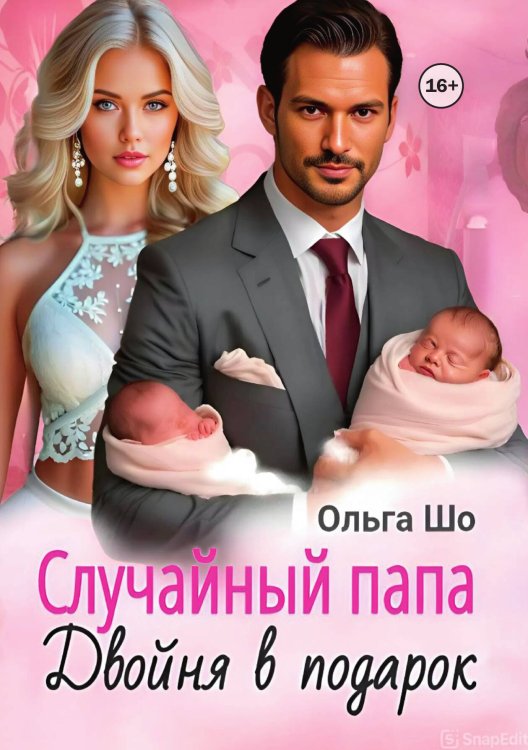 Обложка книги «Случайный папа. Двойня в подарок» — Ольга Шо, ISBN 9785521995912