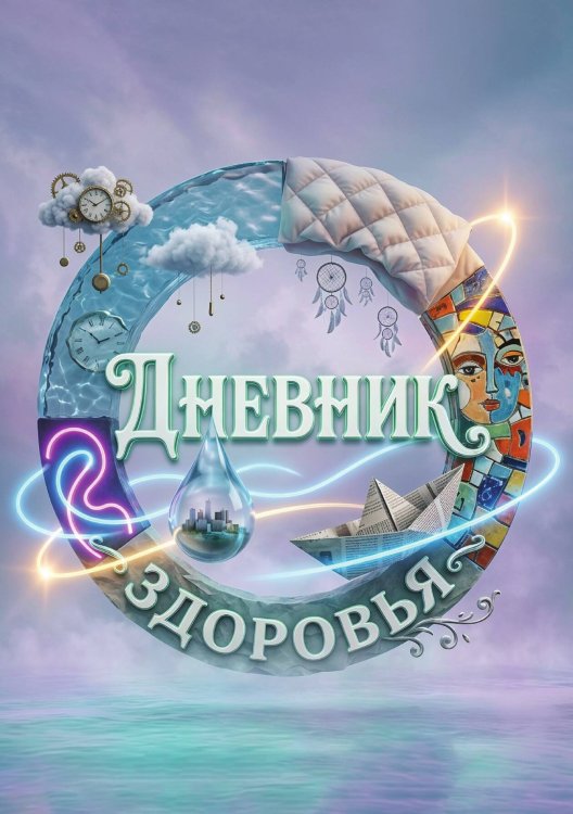 Обложка книги «Дневник здоровья, дизайн: "Метранпаж", 100 страниц, А5» — Нет автора, ISBN 9785521988563