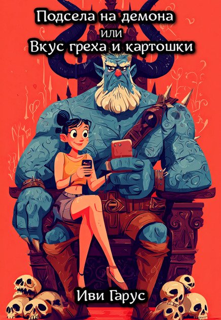 Обложка книги «Подсела на демона или Вкус греха и картошки» — Иви Гарус, ISBN 9785524015372