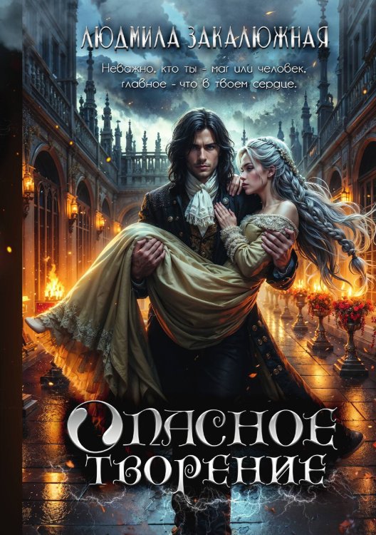 Обложка книги «Опасное творение» — Людмила Закалюжная, ISBN 9785517125316