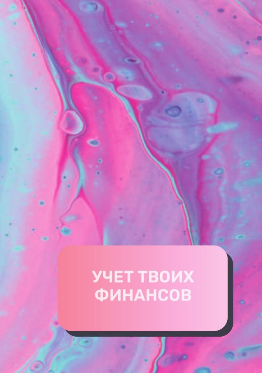 Обложка книги «Учет твоих финансов» — автора нет, ISBN 9785521892358