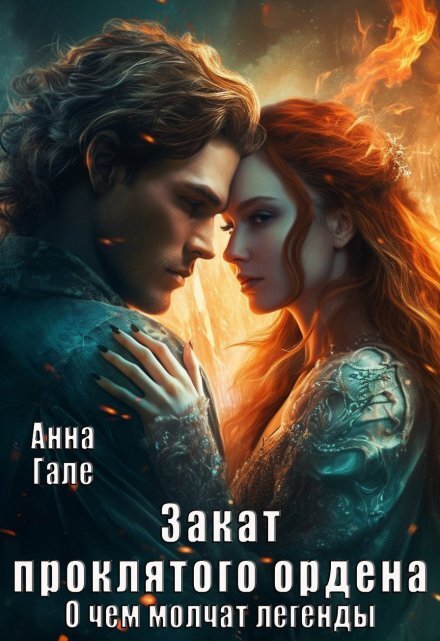Обложка книги «О чем молчат легенды. Закат проклятого ордена» — Анна Гале, ISBN 9785524016423