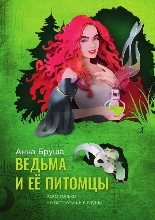 Обложка книги «Ведьма и ее питомцы» — Анна Бруша, ISBN 9785521902170